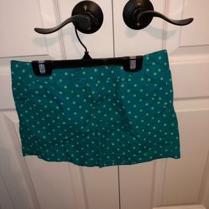 polka dot shorts